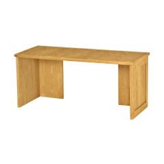 Solid Wood Desk - Cottage Collection - 66" - Natural