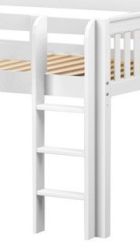 Solid hardwood Low Loft Bed Ladder Kit 1410-002, Maxtrix System, Modular Collection. by Bunk Beds Canada, selling solid wood beds since 2003.
