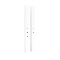2 Leg Extensions - Modular Collection - For 61" Loft - White