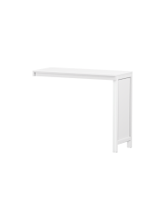 Hardwood Study Desk - Corner - Modular Collection - White