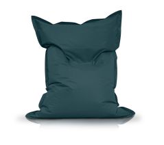 Image of a Small Bean Bag Chair in Forest Color in modern rectangular shape, fatboy style, by Bunk Beds Canada.
