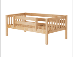 Daybed with Front Guardrail