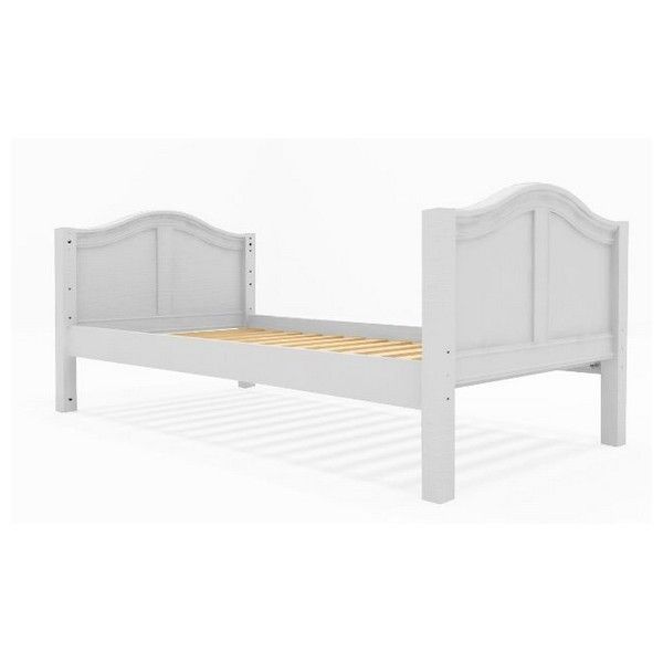 Platform Bed Single Size White Finish, Twin Platform Bed Frame Under 1000